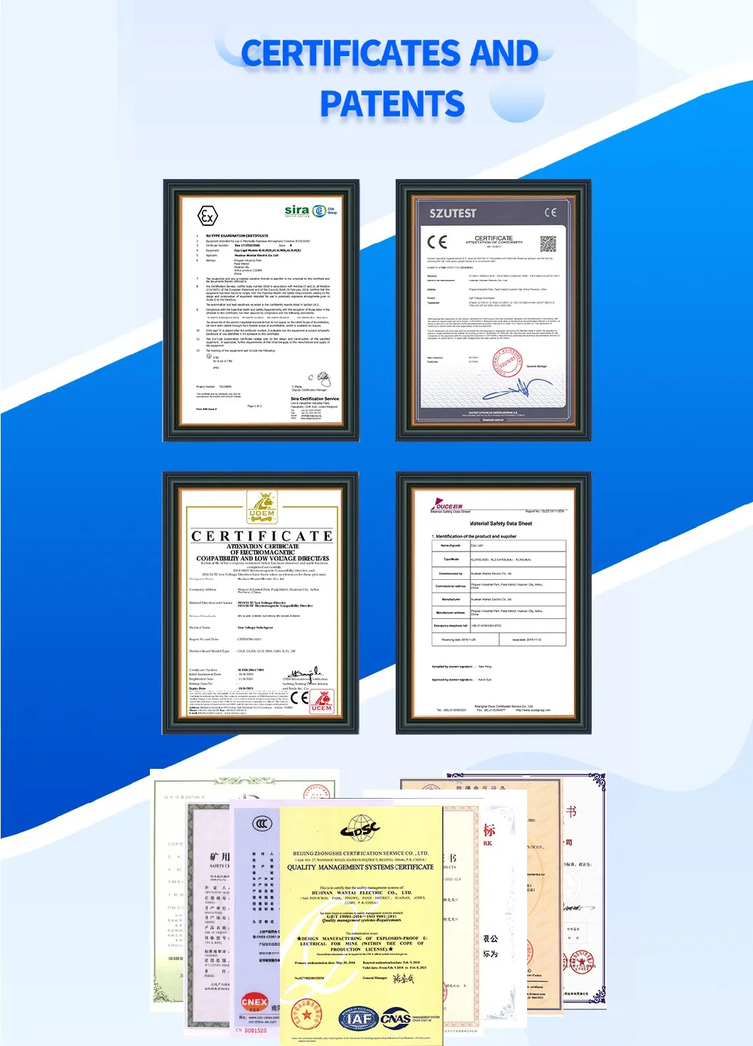 High-Voltage Electrical Metal-Clad Switchgear Products